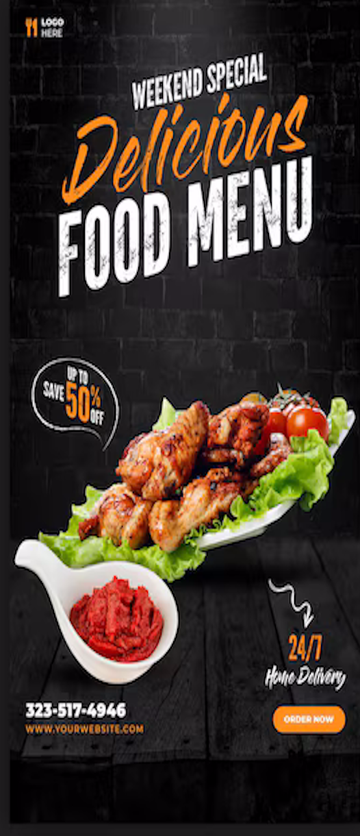 Left Vertical Banner